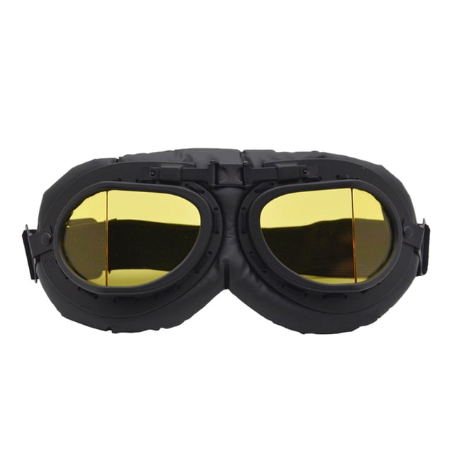 Retro Motorbike Goggles Motorcycle Scooter Glasses Cycling Eye Protection Dust-proof