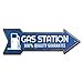 thumbnail image 3 of SignMission P-ARROW8-999851 8 x 24 Po de Large Flèche de Station-Service, 3 of 4