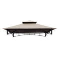 thumbnail image 1 of APEX GARDEN Toit de Rechange pour le Modèle #A103000100 Style Selections Gazebo de Gril en Acier 5 Pi x 8 Pi, 1 of 5