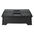 thumbnail image 1 of Folding Step Stool, Portable Step Ladder with Non Slip Grips, Large Platform, 300 Lb Loading Capacity, Made of Plastic, for Elderly, Pregnant, Bathroom Travel Use, 1 of 7