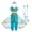 Dress with Accessories, variant on Disney Princess Jasmine Aladdin Girl's Fancy-Dress Costume with Accessories, Toddler 6(X)