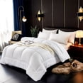 thumbnail image 5 of TopLLC Blanket,Throw Blanket,Fall Blanket Bed Quilt Large - Quilted All Season Down Quilt With White Lightweight Quilt Angled Label - Machine Washable Large 59x 79 Inches Bedding quilt, 5 of 5