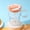 Orange, variant on Auto-Stirring Shaker Cup with USB Charging, 280ml Capacity, for Protein Shakes, Coffee, and Smoothies, One-Touch Mixing, Portable for Gym, Office, and Travel, Glass Material