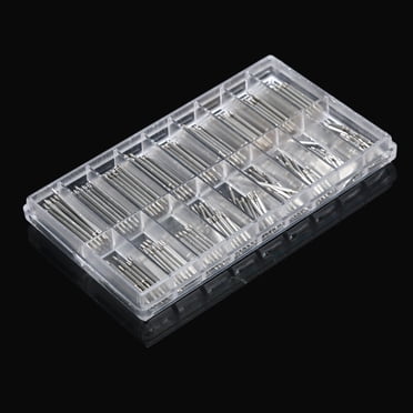 EGNMCR 360 Pcs Barres de Ressort de Montre en Acier Inoxydable Goupilles de Maillons de Bracelet 8-25 mm Kit de Réparation Accessoires de Montre