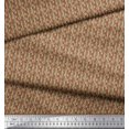 thumbnail image 3 of Soimoi Silk Fabric Geometric Small Decor Fabric Printed Yard 42 Inch Wide, 3 of 3