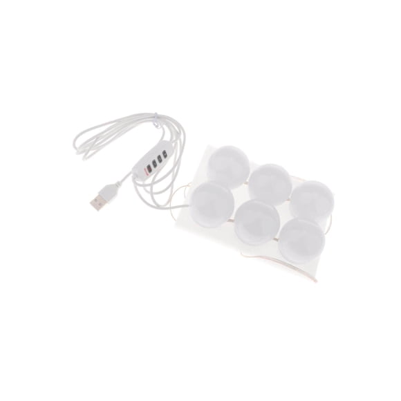 Vanity Style LED Mirror Lights Bulbs Kit accessories vanity lights Lamp Cosmetic 6 Bulbs