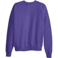 thumbnail image 4 of Hanes Chandail Molletonné à Col Rond EcoSmart pour Hommes, 2TG, Violet, 4 of 6