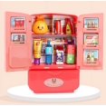 thumbnail image 3 of YOPTOP Mini Fridge Toy Set with Accessories Kitchen Furniture Food Toys Pretend Play Kitchen Toy for Kids, 3 of 6