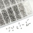 thumbnail image 5 of Vis de Réparation pour Lunettes Lunettes de Soleil Kit de Réparation Petites Vis Ensemble d'Outils en Acier Inoxydable Environ 1000 Pcs, 5 of 5