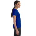 thumbnail image 2 of Hanes T-shirt Nano-T pour Femmes, P, Bleu Royal Foncé, 2 of 2