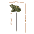 thumbnail image 2 of Frog Soil Moisture Meter Houseplant Watering Alarm Plant Water Tester Hygrometer Sensor for Planter Water Remind Warning Alert Content (Green), 2 of 6