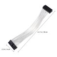 thumbnail image 2 of Câble d'Alimentation pour Carte Mère ATX 24 Broches Mâle à Femelle PSU, 2 of 7