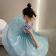 thumbnail image 3 of Vêtements pour Enfants Robe Débardeur Été 2023 pour Filles Robe Princesse à Manches Courtes à la Mode pour Enfants, 3 of 5