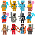 thumbnail image 4 of 60 Pack Superhero Toys, Ninja, My World, Building Blocks, Puzzle Assembled Toys-Week, 4 of 5
