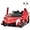 Red, variant on OLAKIDS 2 Seater Kids Ride on Car, 12V 4WD Licensed Lamborghini Veneno Powered Electric Vehicle with Hydraulic Doors, Rocking Mode, Adjustable Speeds, Remote Control, MP3, Headlight