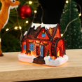thumbnail image 2 of TIELUTT Luminous Resin Christmas Small Micro Luminous Girls Ornament Transformer Ornament Ornament Set with Topper Ornament for Christmas Trees Elegant Goddaughter Christmas Ornament, 2 of 7
