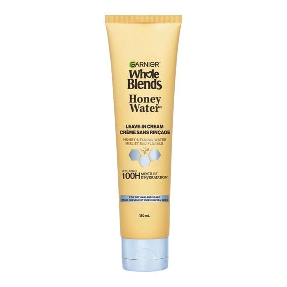 Garnier Whole Blends Honey Water Moisture Restoring Leave In Cream, for Dry Hair & Scalp