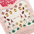 thumbnail image 2 of Xingzhi Nails Art Sticker Merry Christmas 3D Golden Elements Nail Wrap Sticker Tips DIY Manicura Stickers Tool, 2 of 8