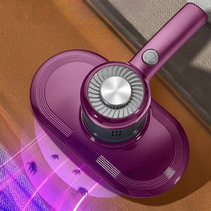 PEONAVET aspirateur sans fil Aspirateur Nettoyeur de lit Aspirateurs Dirt Animaux Cheveux avec haute fréquence par minute Agitation Filtre lavable Idéal pour Canapé Lit Tapis