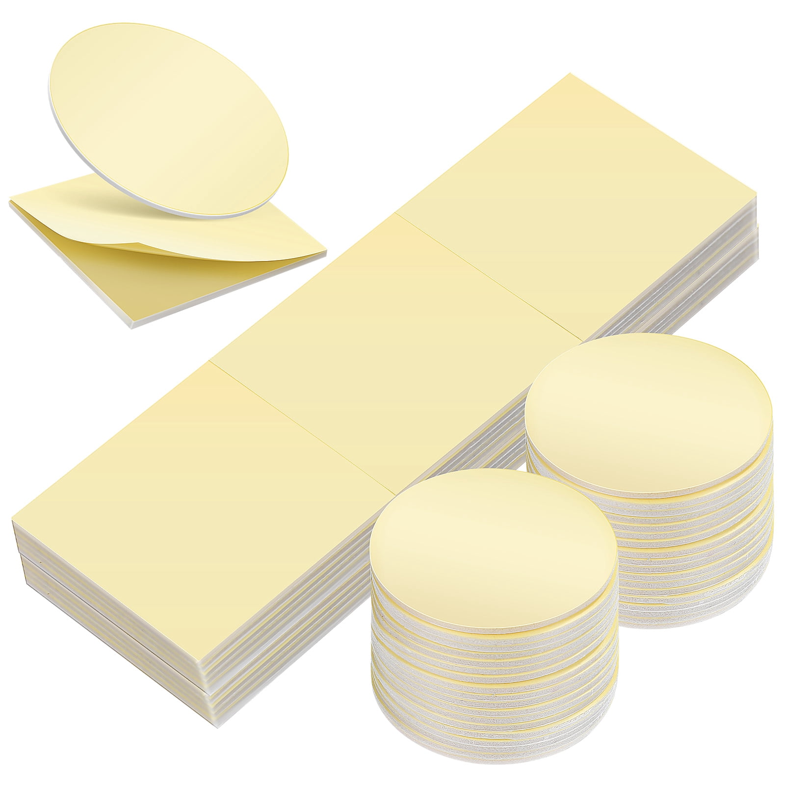 60 Pcs Double Sided Tapes Double Sided Adhesive Pads Adhesive Strips Removable Mounting Squares