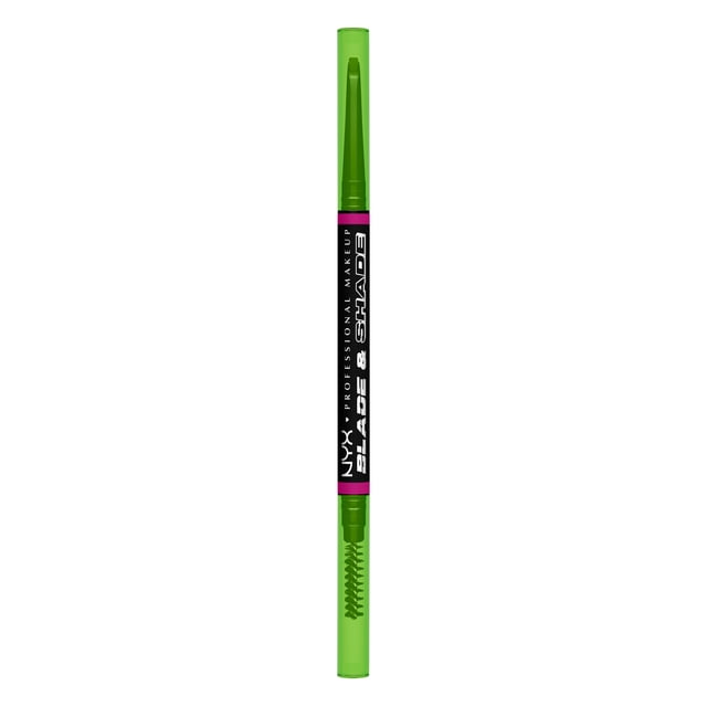 NYX Professional Makeup Blade & Shade, Dual Edged Brow Pencil