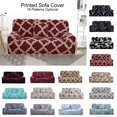 thumbnail image 1 of SUTENGDA Stretch Spandex Sofa Slipcover for Loveseat  Red Flower Medium, 1 of 6