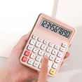 thumbnail image 4 of Jpxdew Basic Calculator Portable,Slim 5.12x3.74x1.18in,Quiet Keys Solar Battery,Desk Calculator for Home Office Accounting, 4 of 6