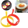 thumbnail image 1 of Anneaux Ronds en Silicone pour Crêpes avec Poignées, Friture Antiadhésive, 1 of 5