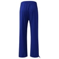 thumbnail image 5 of Timegard Womens Pants Plus Size Elastic High Waisted Drawstring Wide Leg Lightweight Casual Loose Trousers, 5 of 5