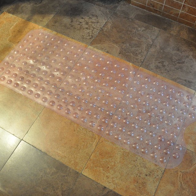 Large Bathroom Rugs Anti Slip Mat Safety Tub Shower Mat Non Slip Bathtub Mat 1pc With Suction Cups Superior Grip