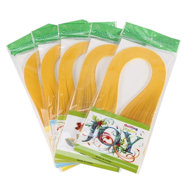 WALFRONT 600 Stripes DIY Quilling Paper 3mm Width Pure Color Origami Paper Hand Craft Decoration, Quilling Paper,DIY Quilling Paper
