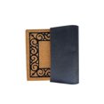 thumbnail image 4 of Home Décor Inc. Scroll Border Coir Doormat – Durable, Natural Fiber, Anti-Skid Backing, 4 of 4
