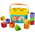 thumbnail image 1 of Fisher-Price Baby’s First Blocks Shape-Sorting Toy, for Infants 6+ Months, 1 of 6