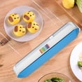 thumbnail image 3 of Refillable Plastic Wrap Dispenser with Slide Cutter, Tin Aluminum Foil Dispenser with Cutter, Plastic Wrap Dispenser with Cutter, Restaurant Kitchen Foodservice Wrap Dispenser, 3 of 8