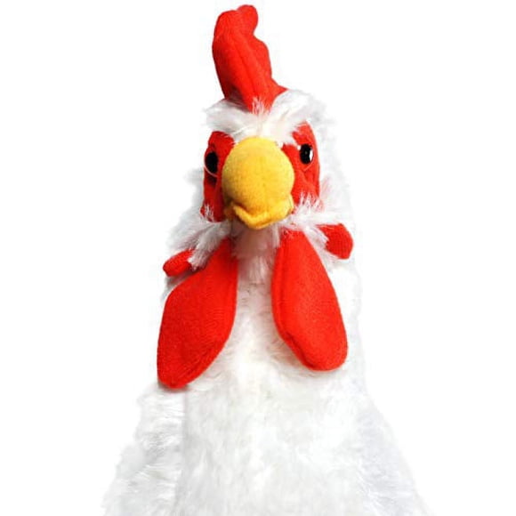 Heidi The Hen - 16 Inch Large Chicken Stuffed Animal Plush Rooster - by Tiger Tale Toys