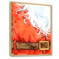 thumbnail image 2 of Designart Christmas Holiday Fancy Santa Claus II Traditional Floating Frame Wall Art, 2 of 4
