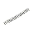 thumbnail image 3 of 100 Pcs Rondelles en Strass avec Grandes Rondelles Rondes Multicolores Trous Breloque Perles Entretoises Bijoux Cristal Multicolores Perles en Vrac pour Bricolage Collier Blanc, 3 of 7