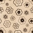 thumbnail image 1 of Ahgly Company Machine Washable Indoor Square Transitional Copper Brown Area Rugs, 6' Square, 1 of 7