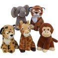 thumbnail image 1 of Plush Water-Bottle Squeakie Dog Toy, 9 In. Assorted Animals - 55105, 1 of 1