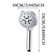 thumbnail image 2 of Hand Held Showerhead 7 Speed Mode Spray Upgraded And Thickened Universal Interface Pressurized Shower Shower Shower Shower Shower Head Water Softener for Shower Head with Hose Shower Heads with, 2 of 3