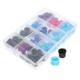 thumbnail image 4 of 77 Pcs Bouchons de Joint de Valve de Climatisation Bouchons de Protection de Noyau de Valve Ac Compatibles pour R134a R12 Ac, 4 of 9