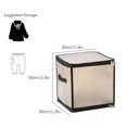 thumbnail image 4 of Birdeem Pp Plastic Storage Box, Foldable, Transparent Storage Box, Seven Piece Set, Clothing Sorting and Organizing Bag, Clothing Bag, Storage Bag, 4 of 10