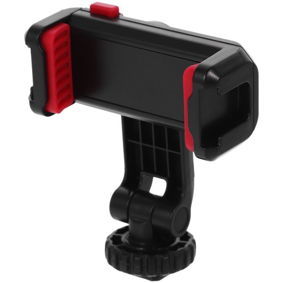KAKOWELY Camera Hot Shoe Phone Tripod Mount Adapter 360 Rotation Phone Holder Clip,3.94"X2.36"X1.97"