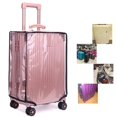 thumbnail image 3 of 18-30 Inch Suitcase PVC Cover Protector, Transparent Luggage Cover Waterproof Wheeled Suitcase Dustproof Sleeve Travel Accessory Transparent-20 inch, 3 of 6