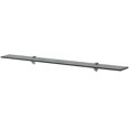 thumbnail image 1 of vidaXL Floating Shelf Glass 100x20 cm 8 mm, 1 of 3
