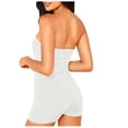 thumbnail image 4 of Yuyuzo Women's Strapless Romper, Solid Color, 4 of 4