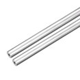thumbnail image 1 of Unique Bargains 2 Pcs 6063 Tube Rond en Aluminium 1 Pied Longueur 0.351 Pouces ID 0.429 Pouces OD, 1 of 3