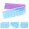 thumbnail image 2 of 2Pcs 31 Compartments Monthly Pill Organizer Pill Case Medicine Box Container, 2 of 8