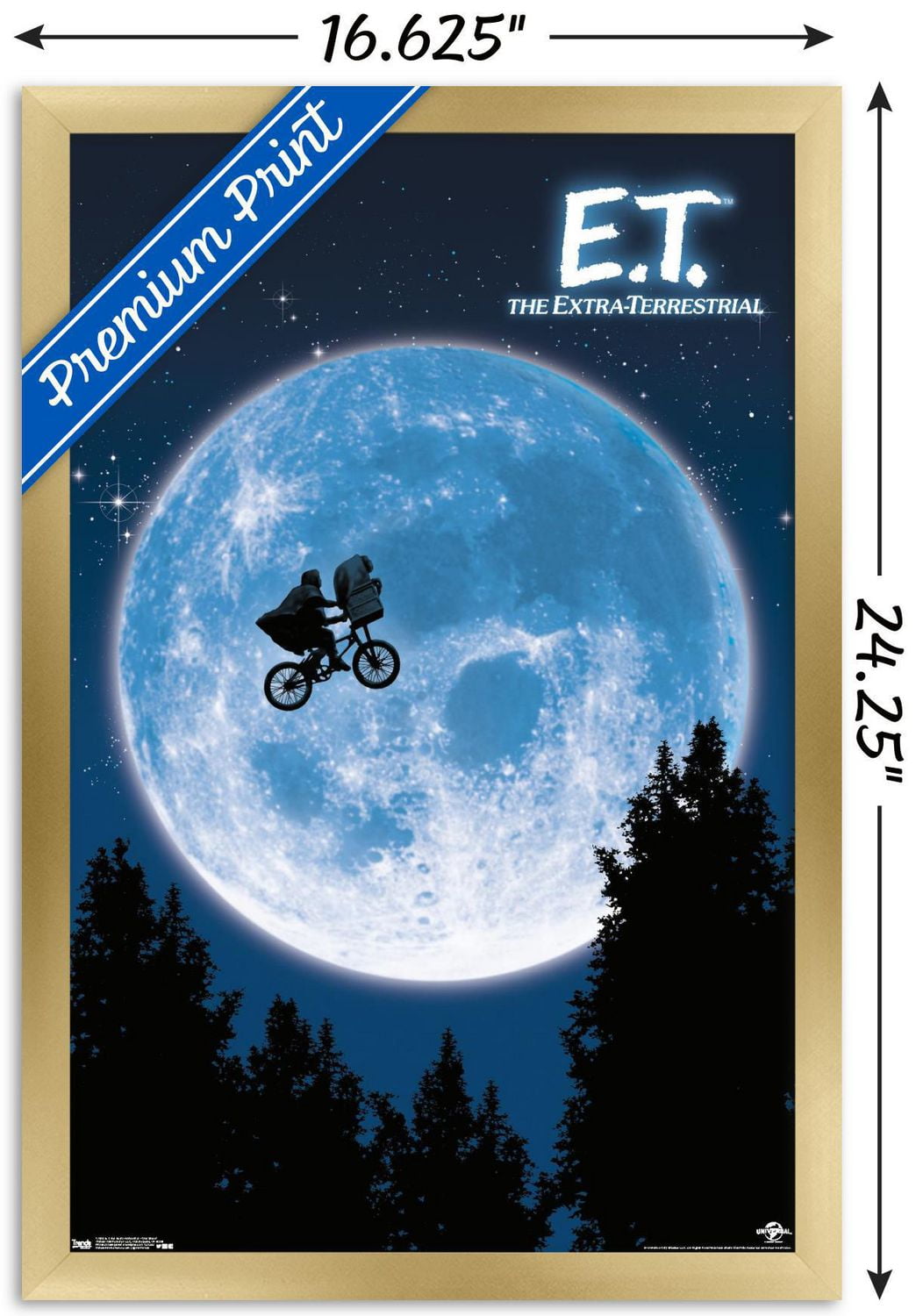 E.T. The Extra-Terrestrial Wall Poster, 22.375" x 34"