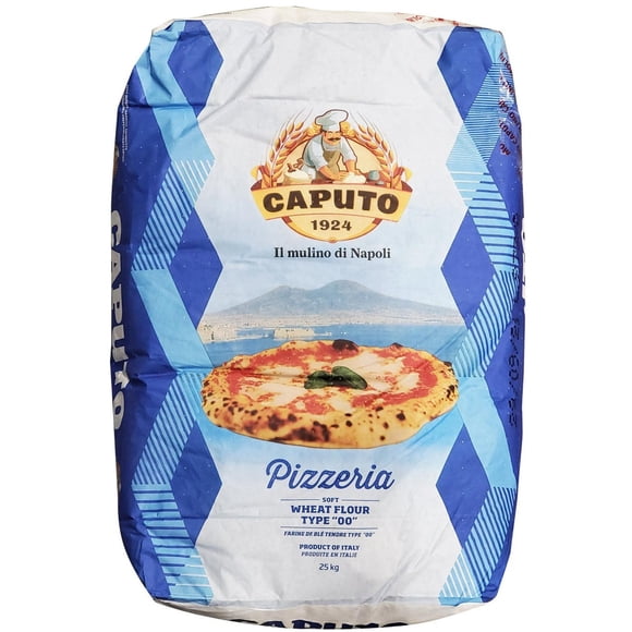Caputo Farine de Blé pour Pizza - Type « 00 » - 25 kg - 1 Ct - Parfait pour les Pizzas Nea Politaines et Italiennes (1 Ct)